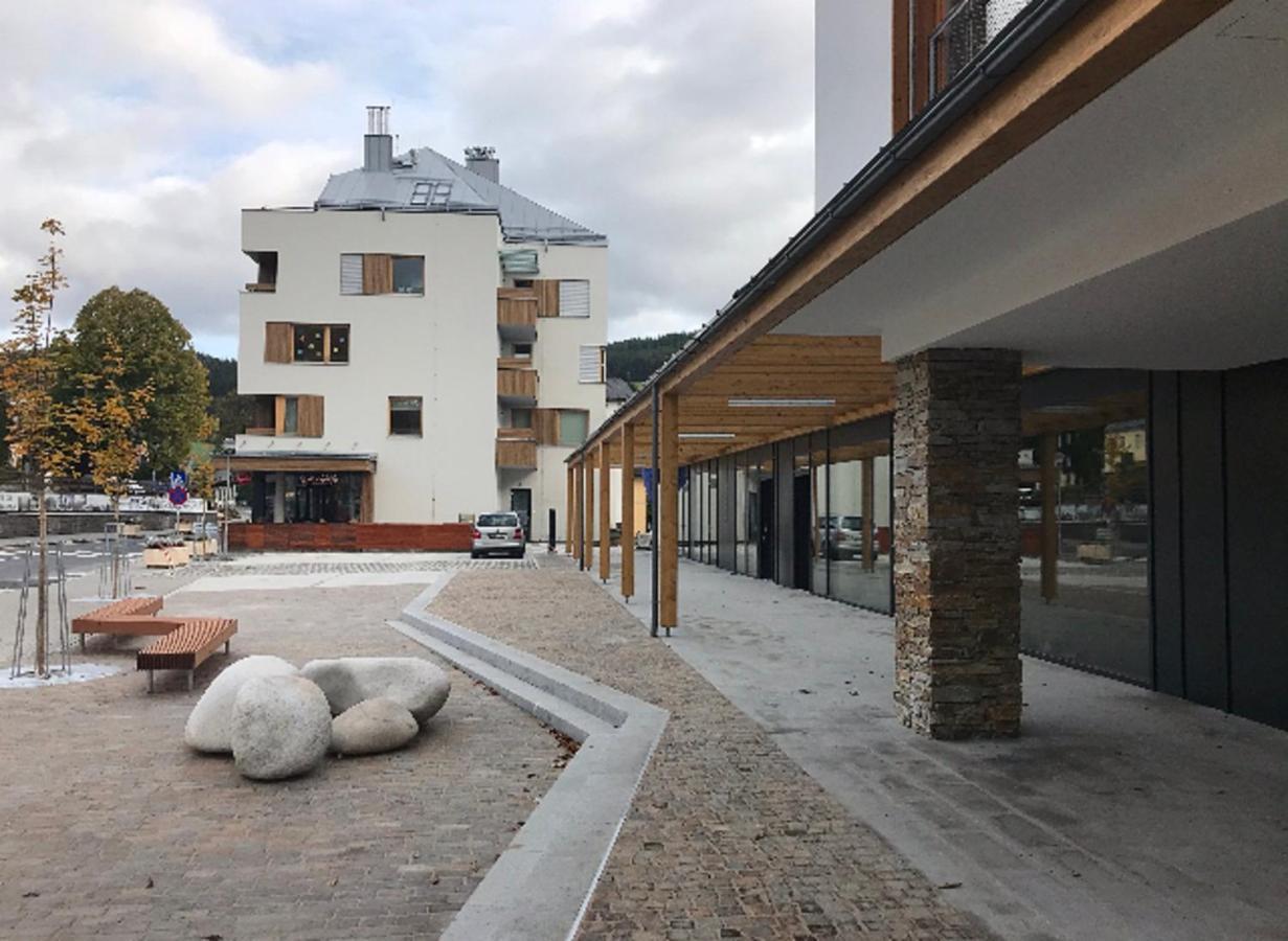 Wellness Rezidence Javor, Ubytování se zasklenou terasou v centru Železné Rudy Železná Ruda Exterior foto